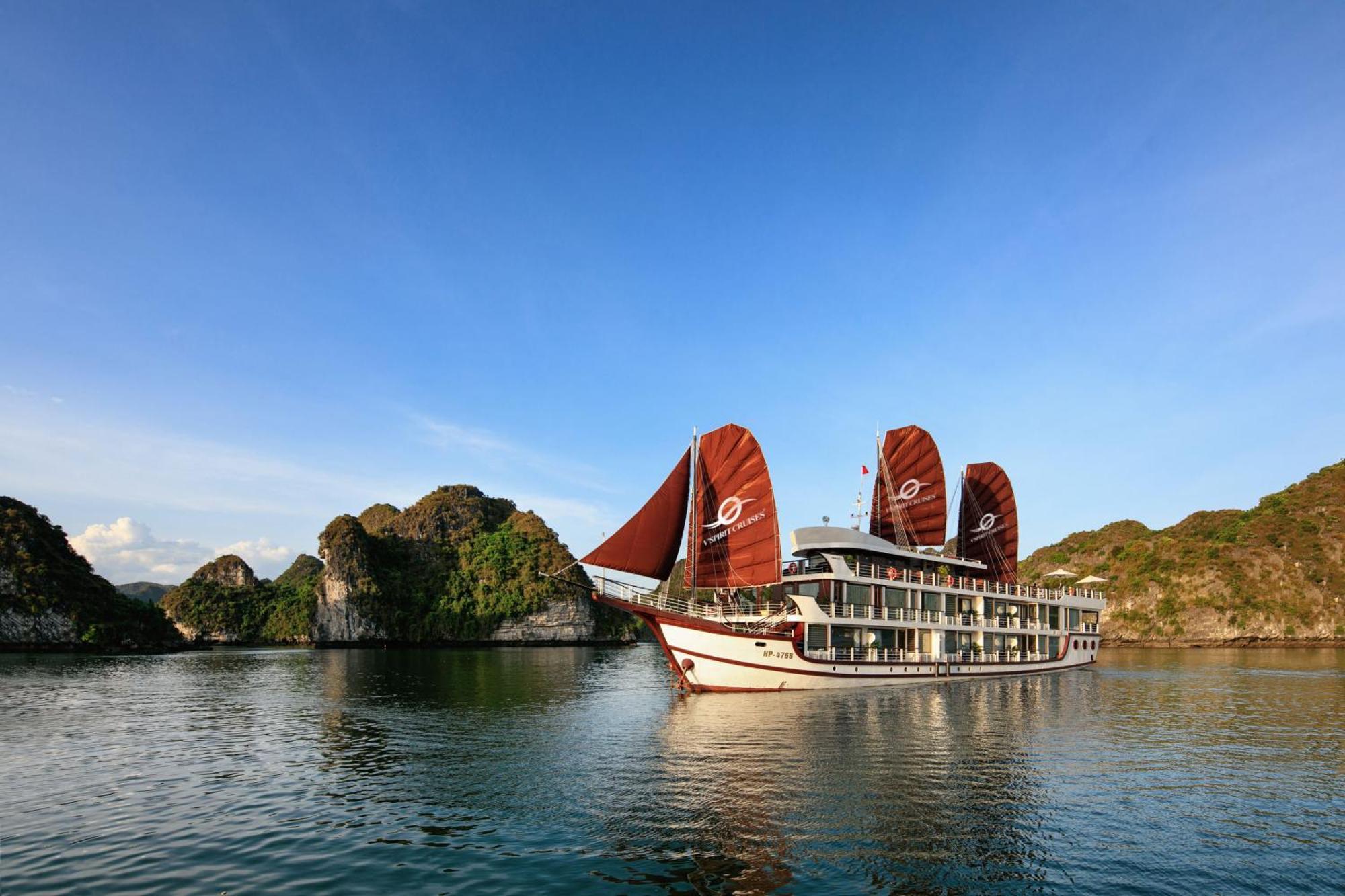 V'Spirit Cruise Hotell Ha Long Exteriör bild